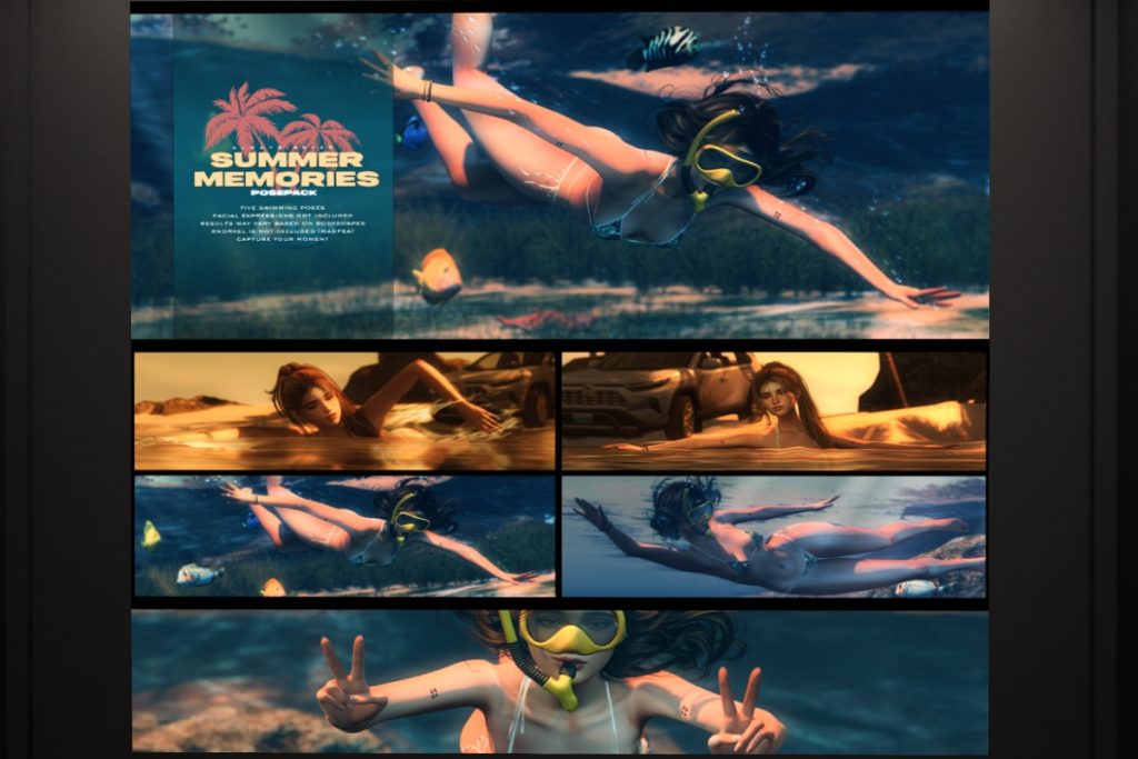 Summer Memories Poses, L$249