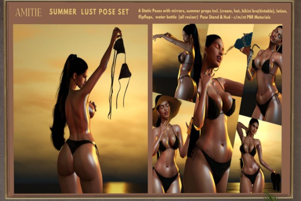 Summer Lust Pose Set, L$395