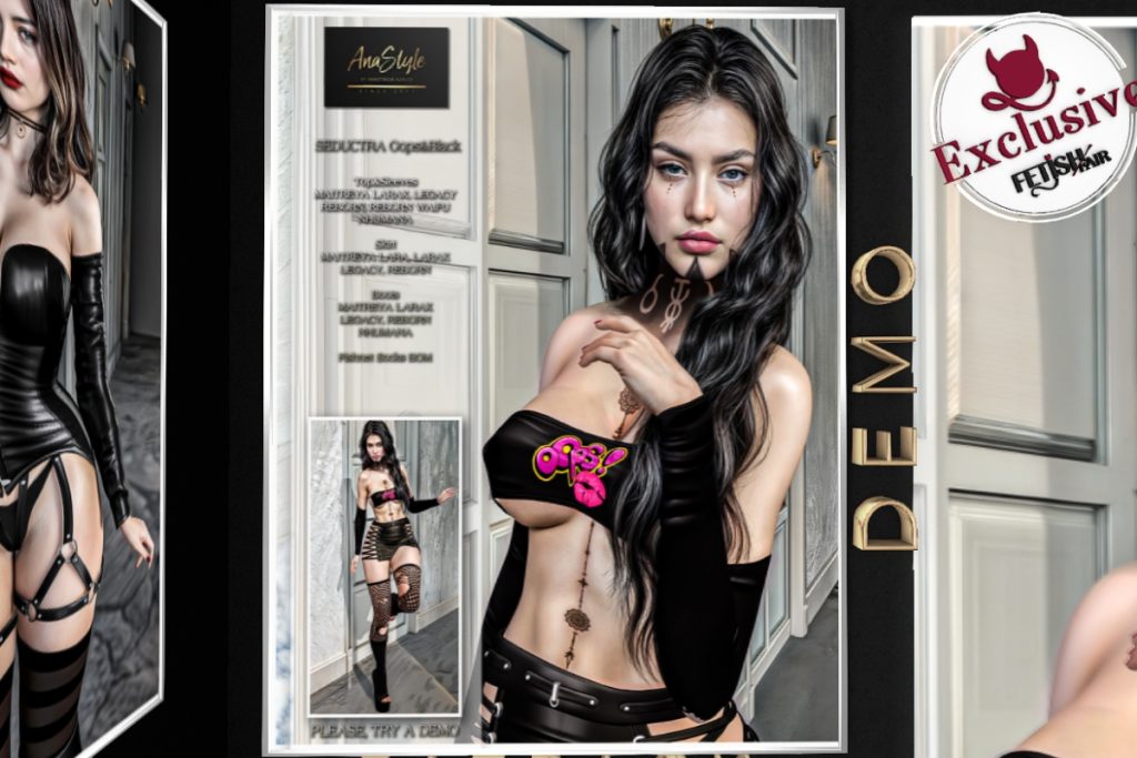 Seductra Outfit - See Ad for Fits, L$150-L$199 each/L$630 FP