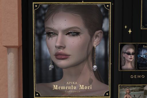 Memento Mori Earrings, L$199