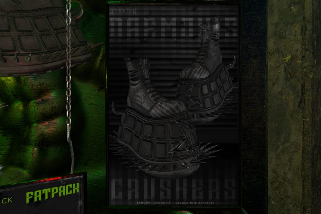 Daemonis Crushers - Legacy F+M/Reborn/+mods, L$349 each/L$1799 FP