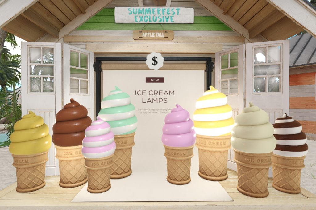 Ice Cream Lamps, L$285