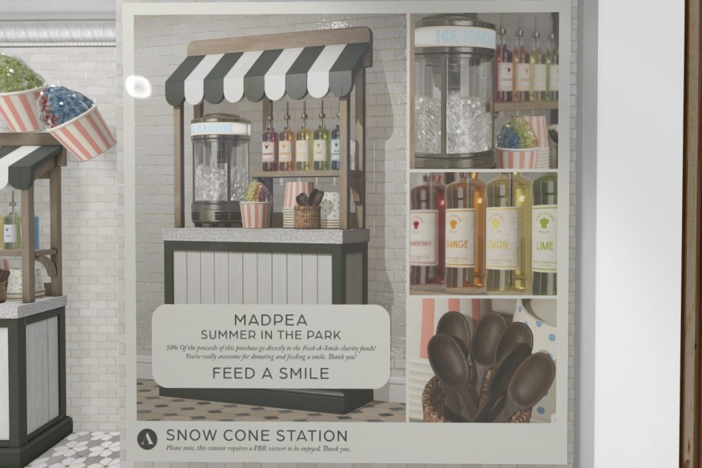 Snow Cone Station, L$600