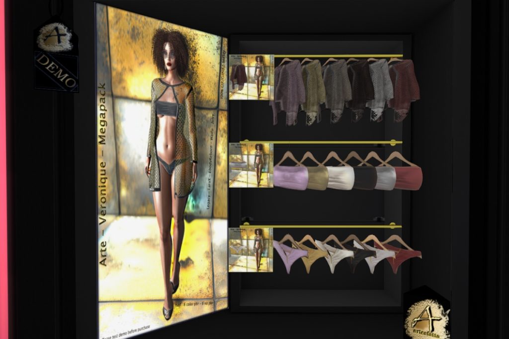 Veronique Shirt, Top and Shorts - Legacy/MaitreyaX/Reborn/+mods, L$275 each/L$990 each FP/L$2450 MP