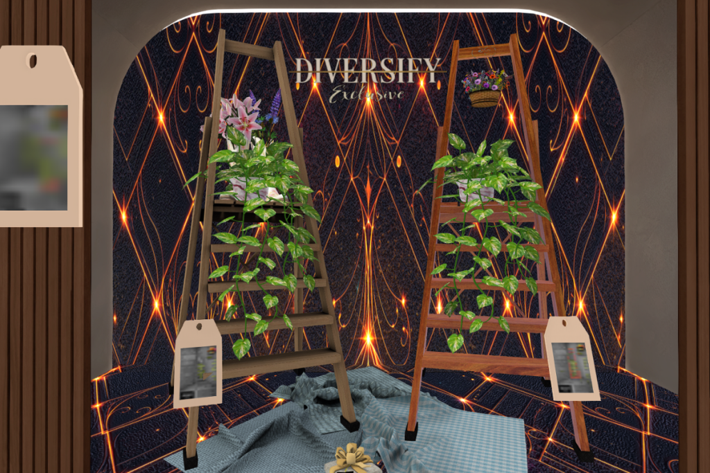 Ladder Decor, $L175each/$L300 FP