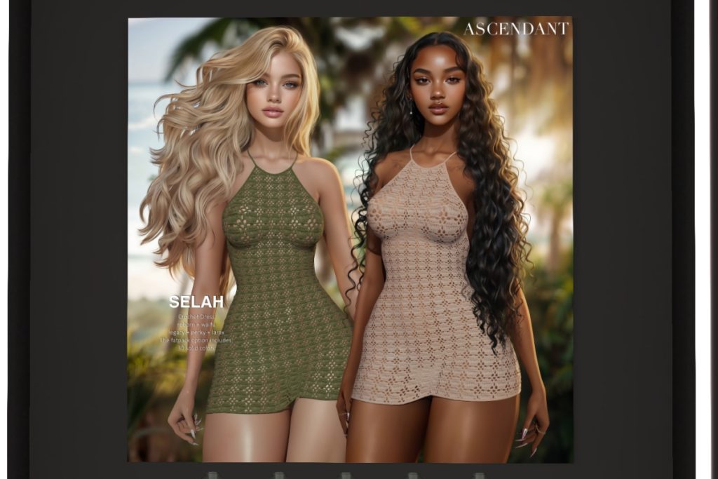 Selah Dress - Legacy/MaitreyaX/Reborn/+mods, L$275 each/L$1150 FP