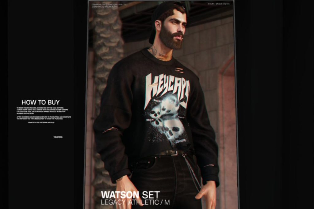 Watson Set - Legacy/+mods, L$199 each/L$849 each FP