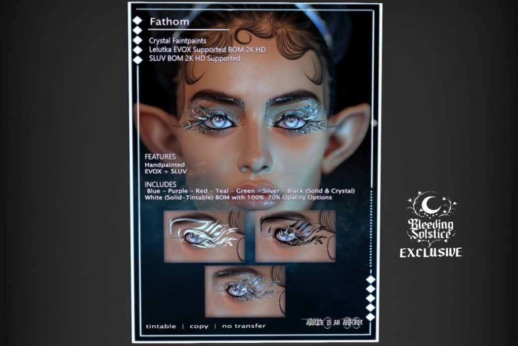 Fathom Makeup Set - EvoX/SLUV, L$299
