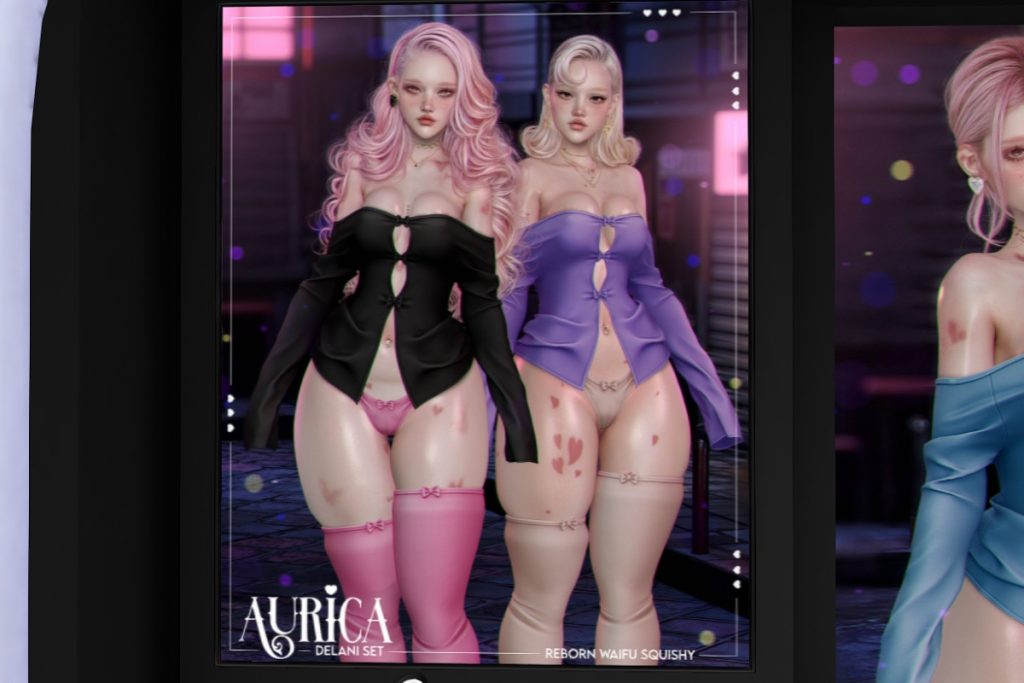 Delani Set - Reborn/+mods, L$279 each/L$1279 FP