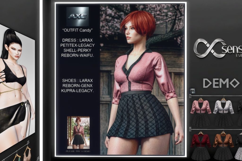 Candy Outfit - Legacy/MaitreyaX/Reborn/+mods, L$150-L$180 each/L$799 FP