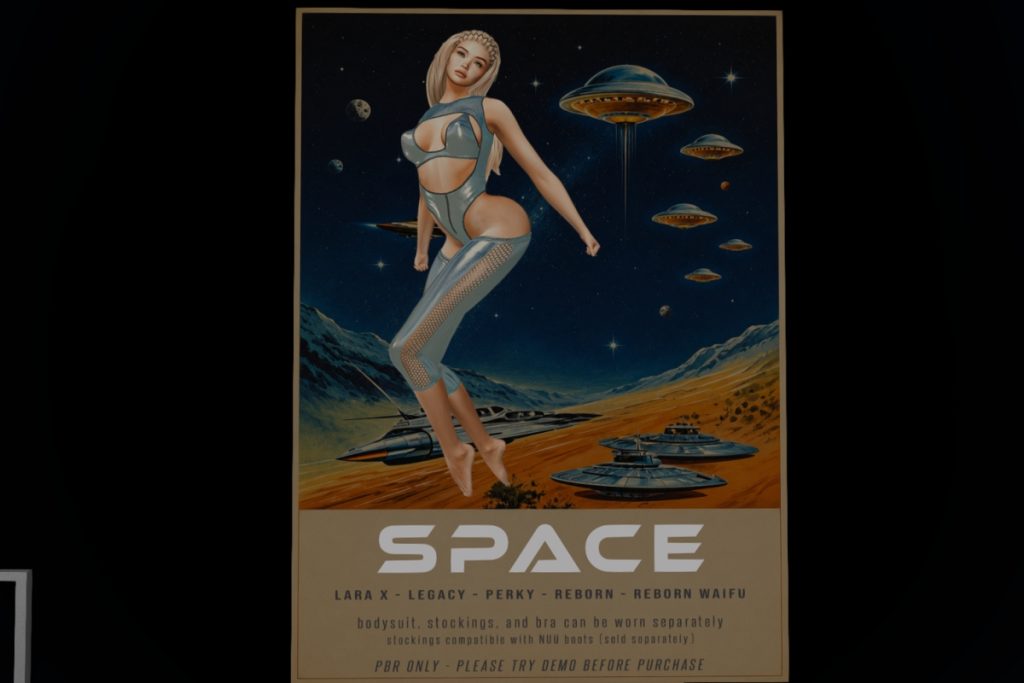Space Bodysuit, Gloves, &amp; Boots - Legacy/MaitreyaX/Reborn/+mods, L$290-L$390 each/L$390-L$990 each FP