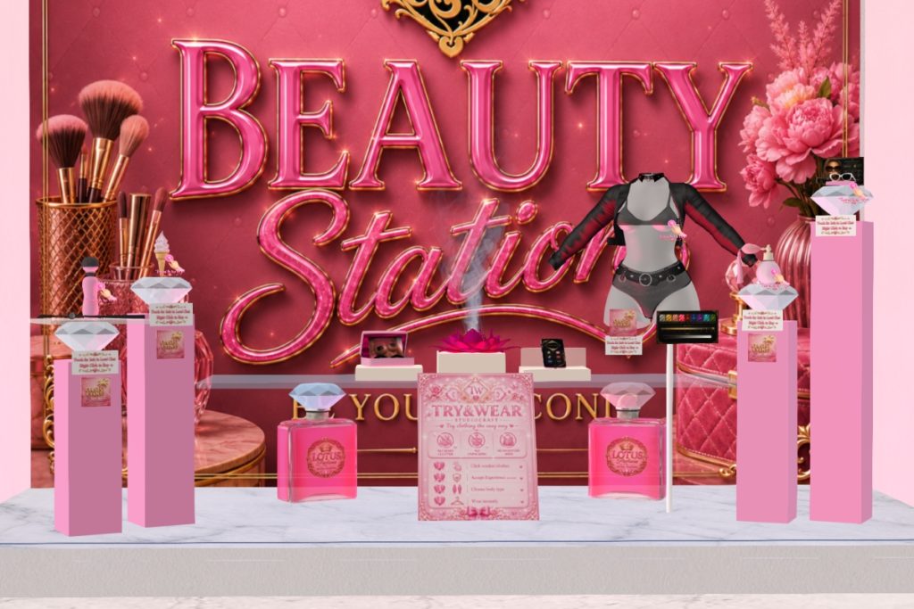 Beauty Station Set, L$299-799 each