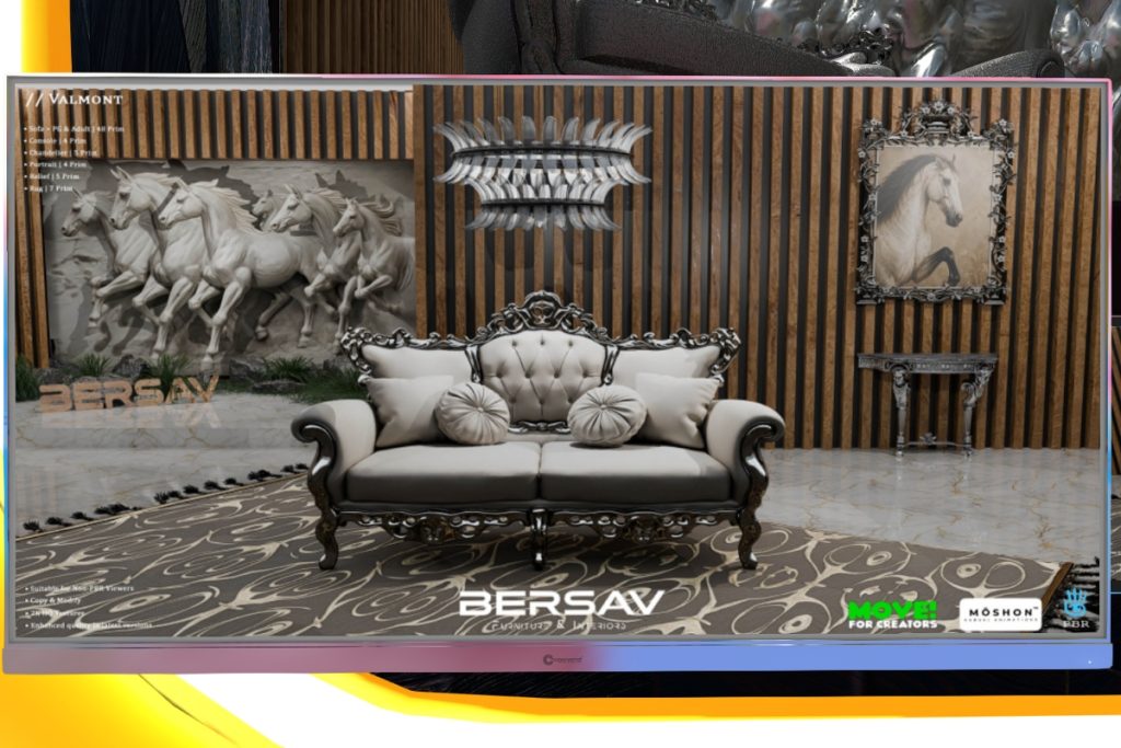 Valmont Furniture &amp; Decor, L$299-L$899 each/L$1555 FP