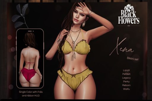 Xena Bikini - Legacy/MaitreyaX/Reborn/+mods, L$315 each/L$1750 FP
