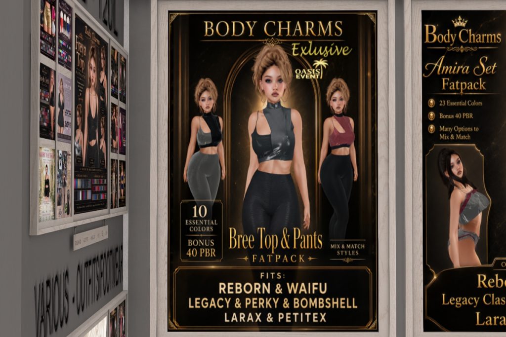 Bree Top+Pants - See Ad for Fits, L$230