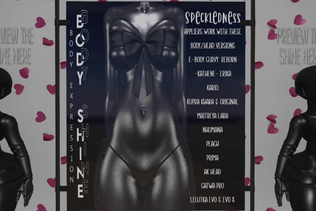 Speckledness Body Shine - See Ad For Fits, L$500