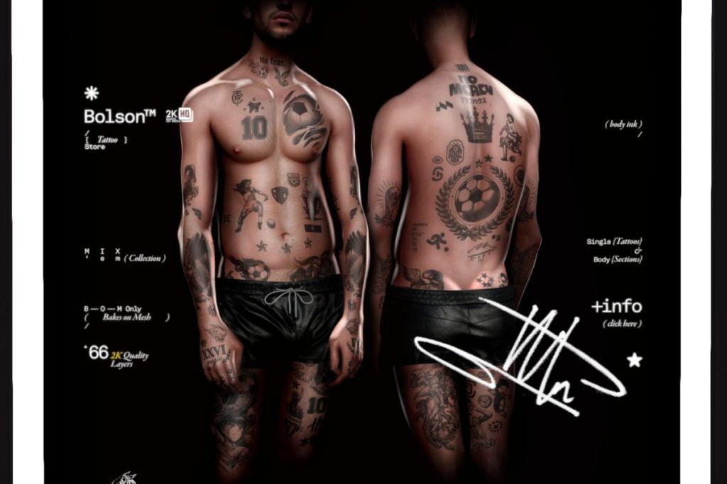 Nesta Tattoo, L$299