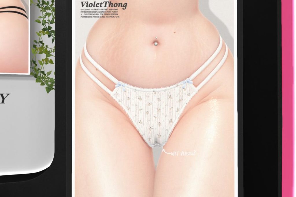 Violet Thong - Reborn/+mods, L$800