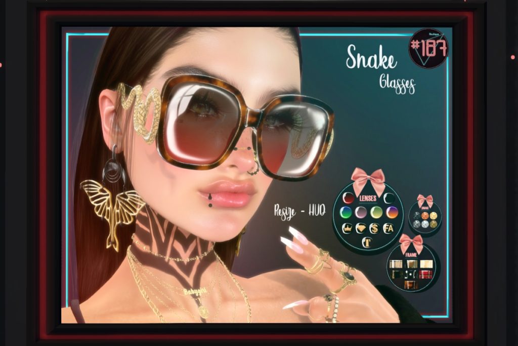 Snake Glasses, L$259