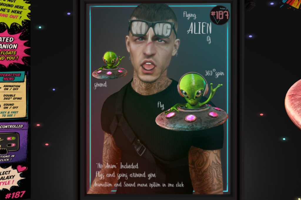 Flying Alien DJ, L$289