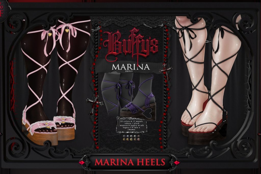 Marina Heels - Inithium/Legacy F+M/MaitreyaX/Reborn/Yentements/+mods, L$666