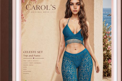 Celeste Set - See Ad for Fits, L$240 each/each L$950 FP/L$1599 MP