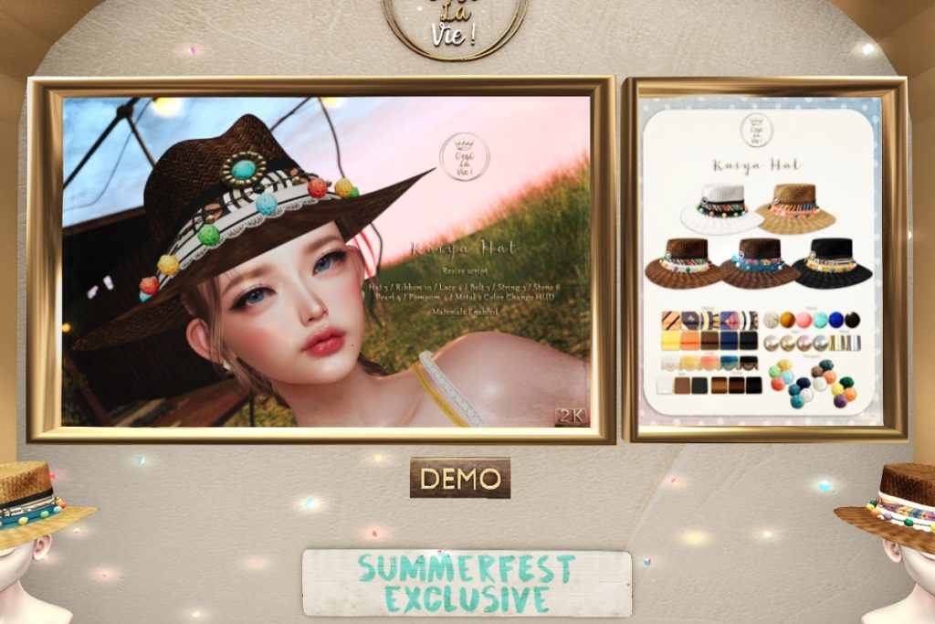 Kaiya Hat, L$279