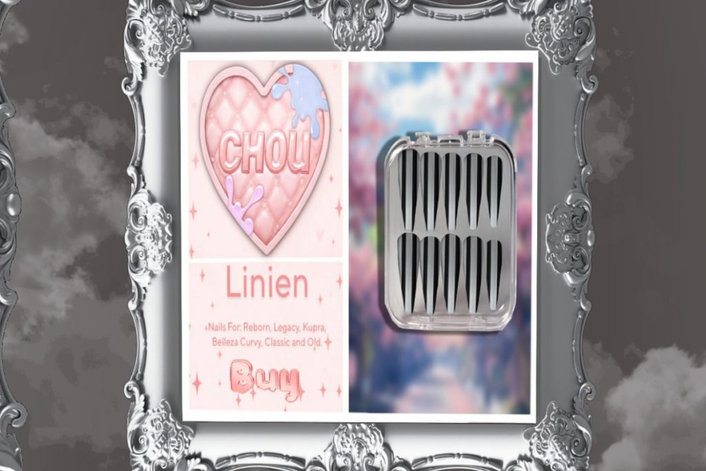 Linien Nail Set - Belleza OG/GenX/Inithium/Legacy/Reborn, L$399