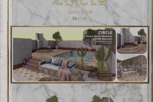 Desert Bloom Backdrop, L$399