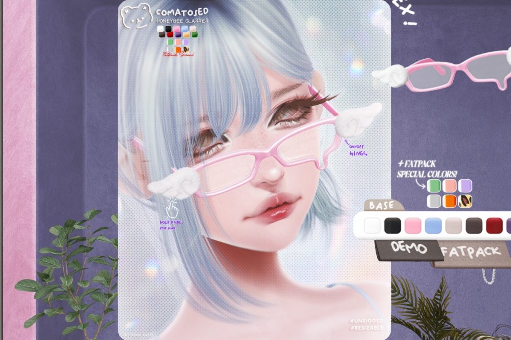 Honeybee Glasses, L$250 each/L$1200 FP