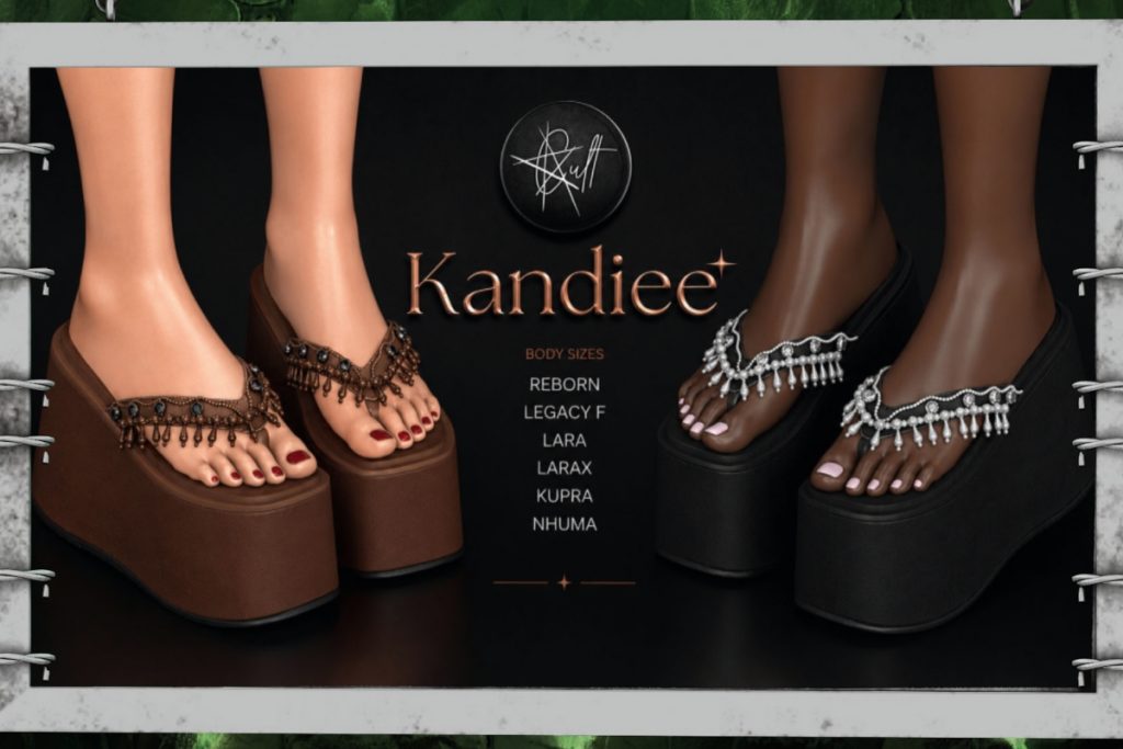 Kandii Sandals - See Ad for Fits, L$369