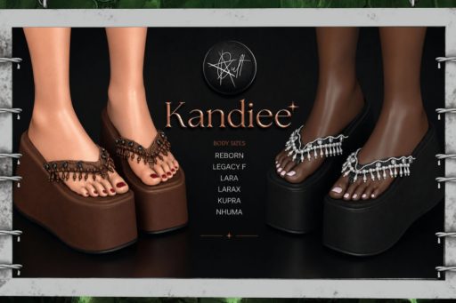 Kandii Sandals - See Ad for Fits, L$369