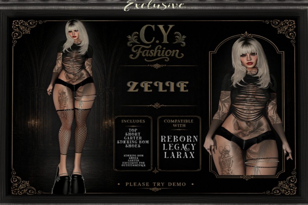 Zelie Outfit - Legacy/Maitreya/Reborn, L$410