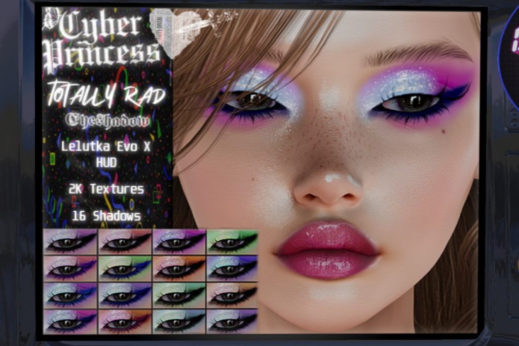 Totally Rad Eyeshadow - EvoX, L$450