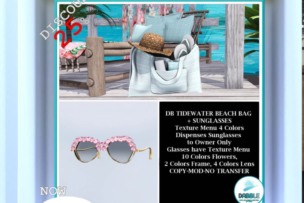 Tidewater Beach Bad &amp; Sunglasses, L$262