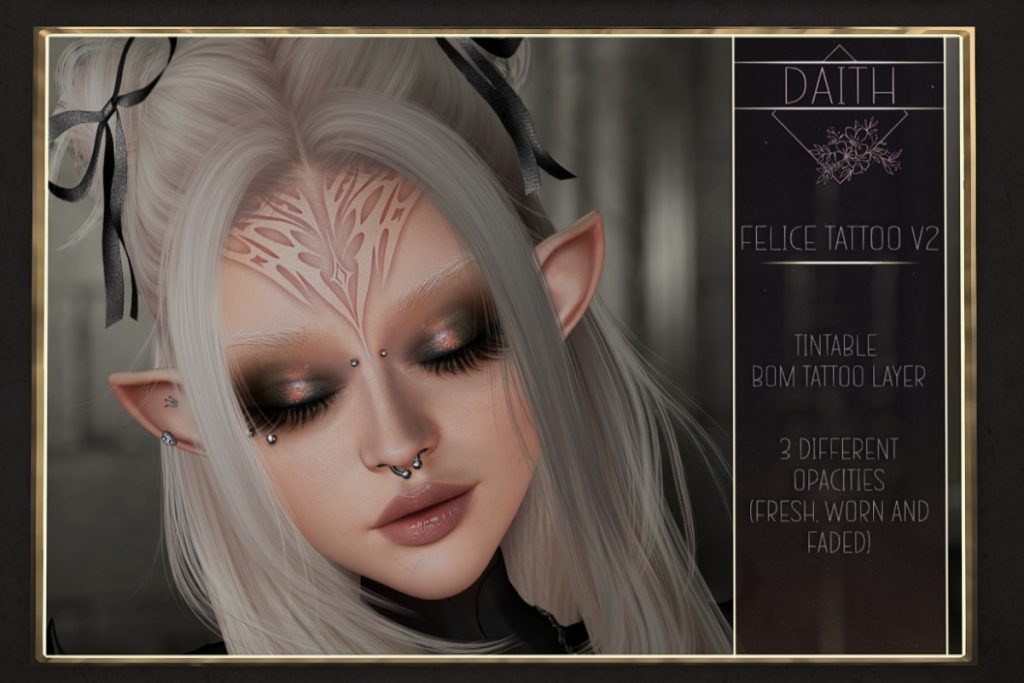Felice Tattoo V2 - EvoX, L$249