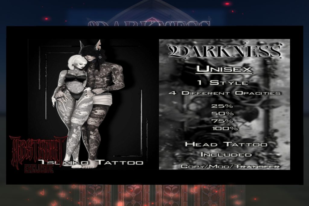 Tsukiko Tattoo - Fits Not Listed, L$399