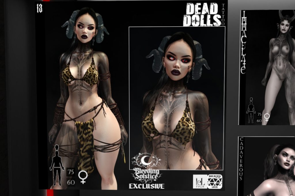 13 Tattoo - EvoX, L$320