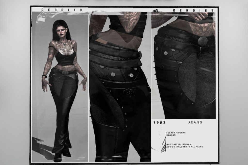 1983 Jeans - Legacy/Reborn/+mods, L$299 each/L$1299 FP