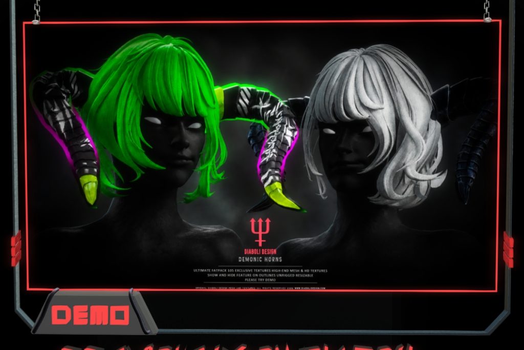 Demonic Horns, L$666