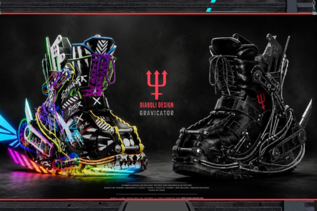 Gravicator Boots - Gianni/Jake/inithium/Legacy F+M/MaitreyaX/Reborn, L$999