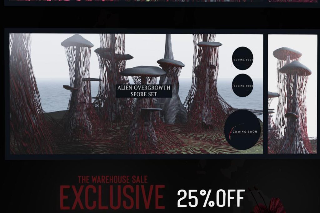 Alien Overgrowth Spore Set, L$375