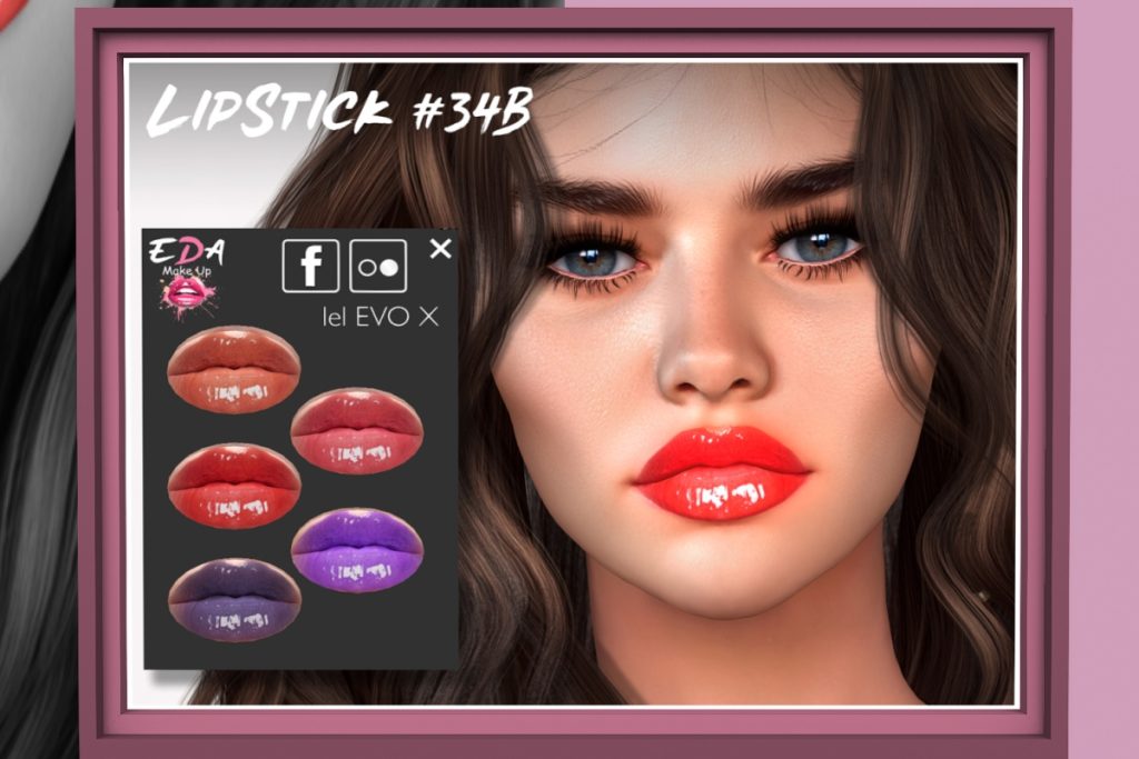 Lipstick #34B - EvoX, L$149