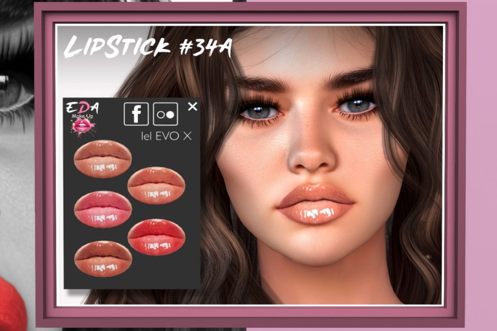 Lipstick #34A - EvoX, L$149
