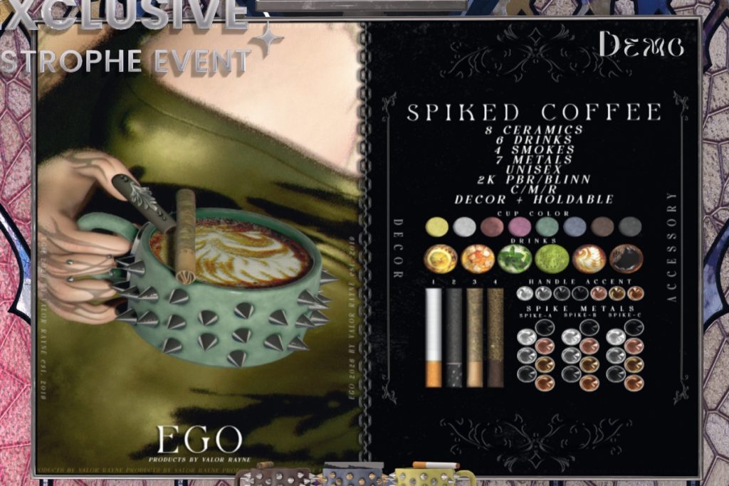 Spiked Coffee Set, L$699