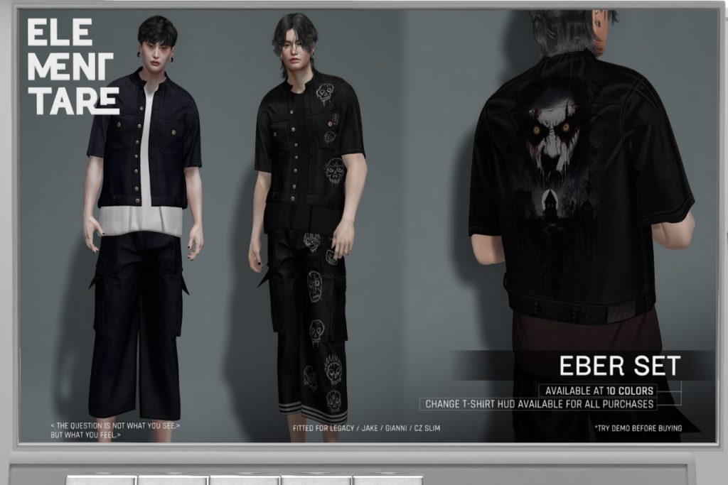 Eber Set - CZ Slim/Gianni/Jake/Legacy/+mods, L$250 each/L$950 each FP