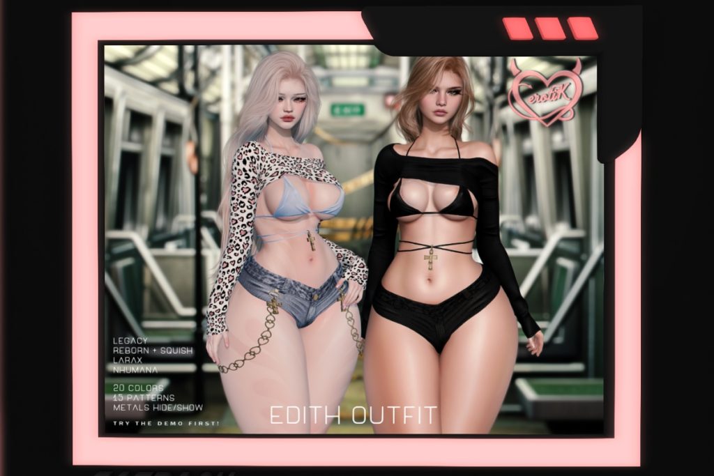 Edith Outfit - Legacy/MaitreyaX/Nhumana/Reborn/+mods, L$99