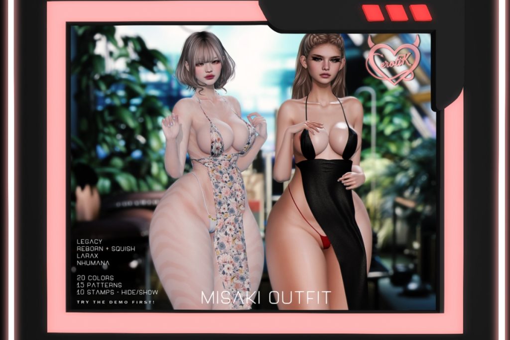 Misaki Outfit - Legacy/MaitreyaX/Nhumana/Reborn/+mods, L$99
