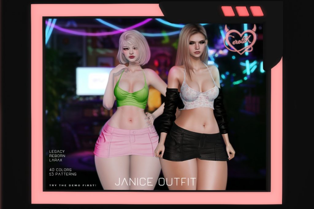Janice Outfit - Legacy/MaitreyaX/Reborn, L$99