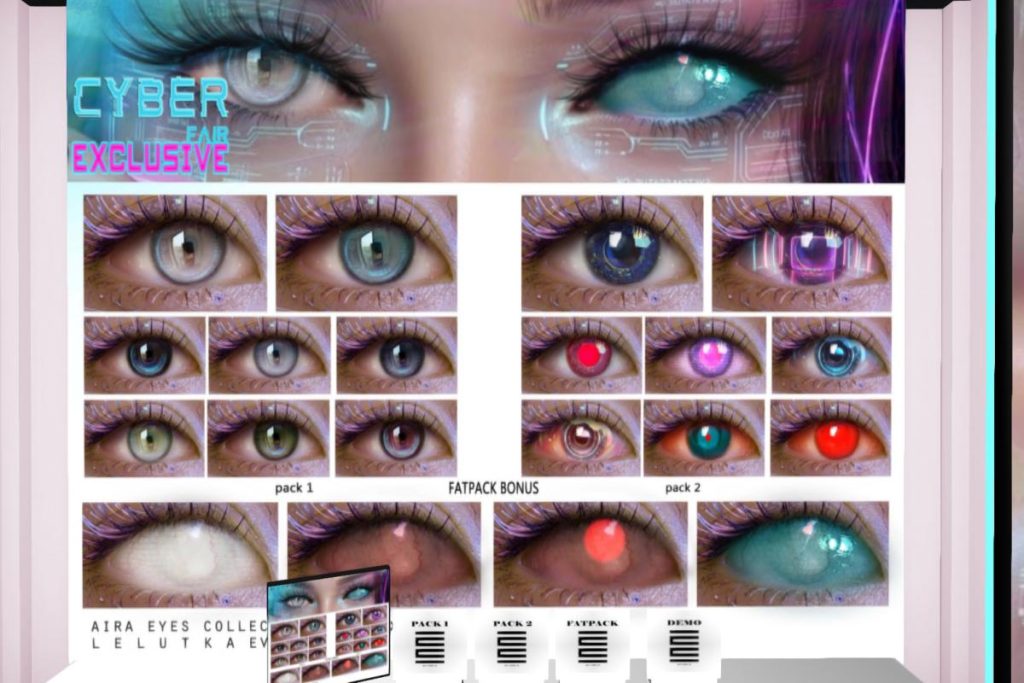 Aira Eyes - Evo/EvoX, L$380 each